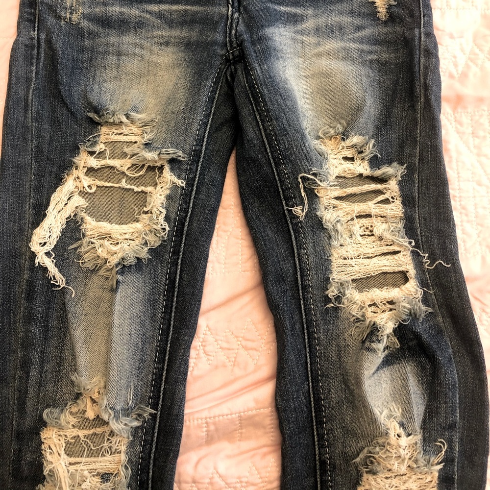Machine Ripped Jeans - Picture 3 of 4